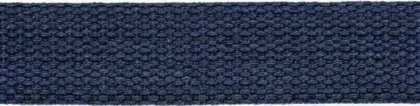 Gurtband 30 mm, dunkelblau, Meterware